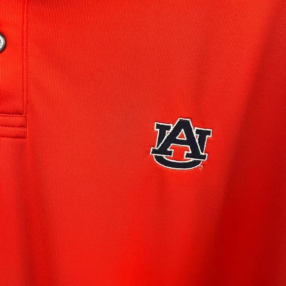 Under Armour Orange Auburn Polo - Picture 6 of 7